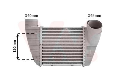 VAN WEZEL Интеркулер 03004283